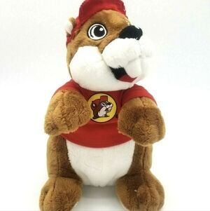 Buc-ees Plush Bucky The Beaver Stuffed Animal, Ages 3 and Up, 12 Inches Tall